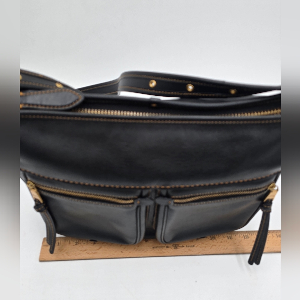 Coach Glovetanned Leather Andy Crossbody, EUC, Black - Picture 15 of 16